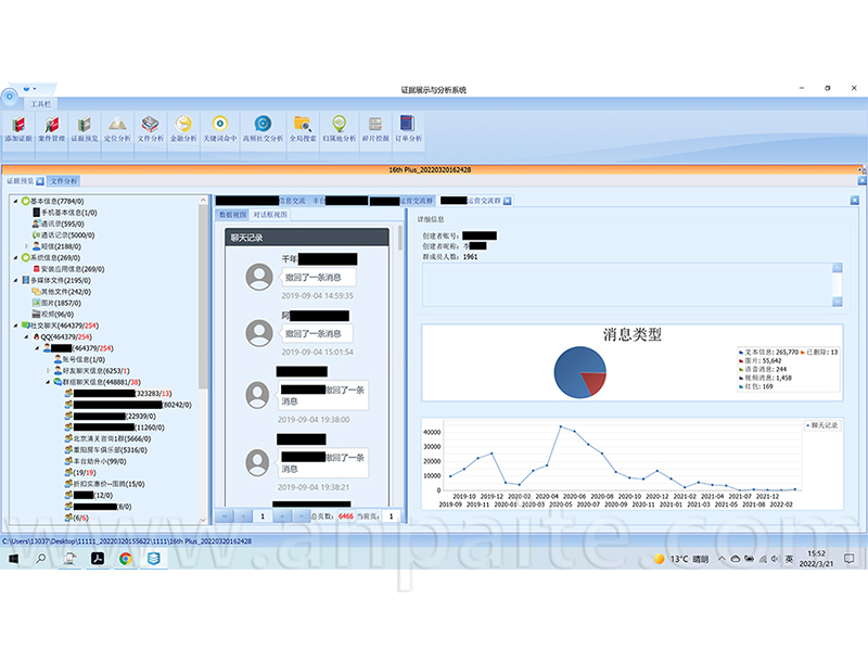 手機合規檢測點驗取證分析系統